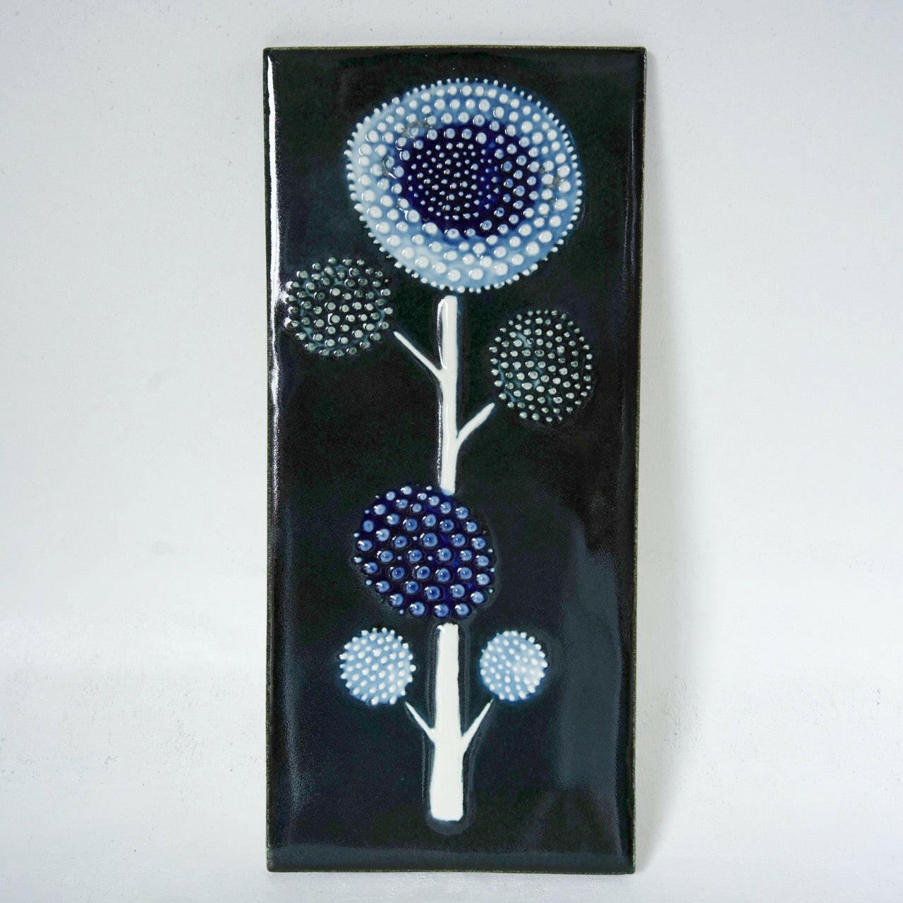 希少 ロールストランド シルヴィア・レウショヴィウス ひまわりの陶板 - 全体像