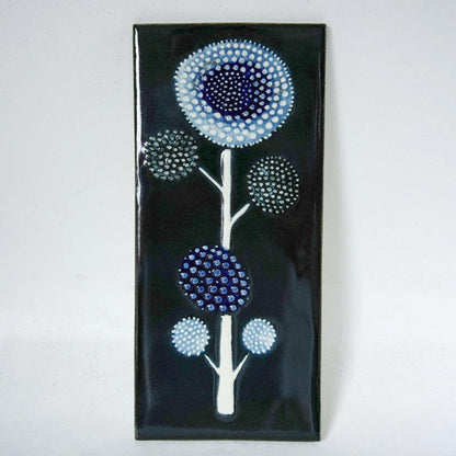 希少 ロールストランド シルヴィア・レウショヴィウス ひまわりの陶板 - 全体像