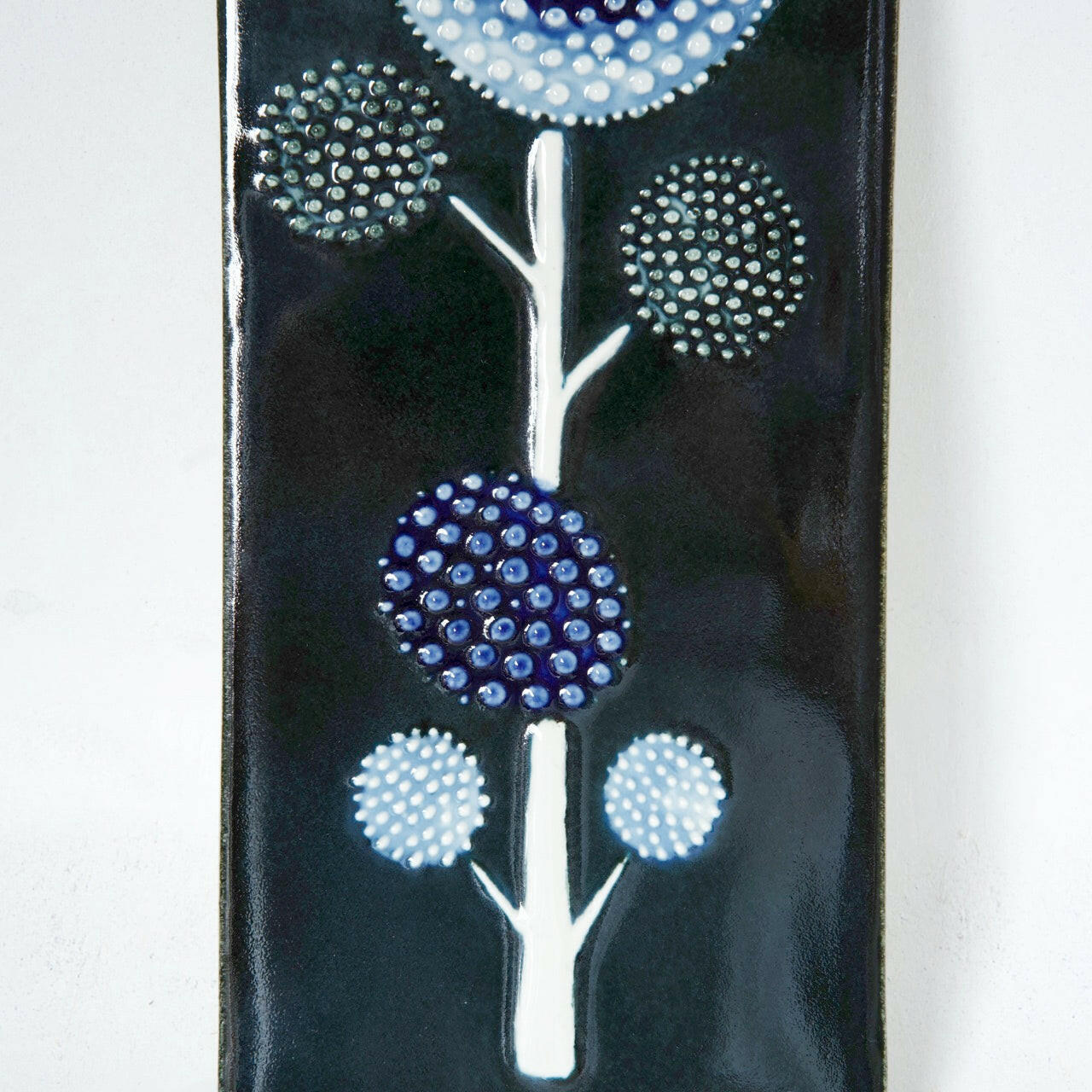 希少 ロールストランド シルヴィア・レウショヴィウス ひまわりの陶板 - 側面