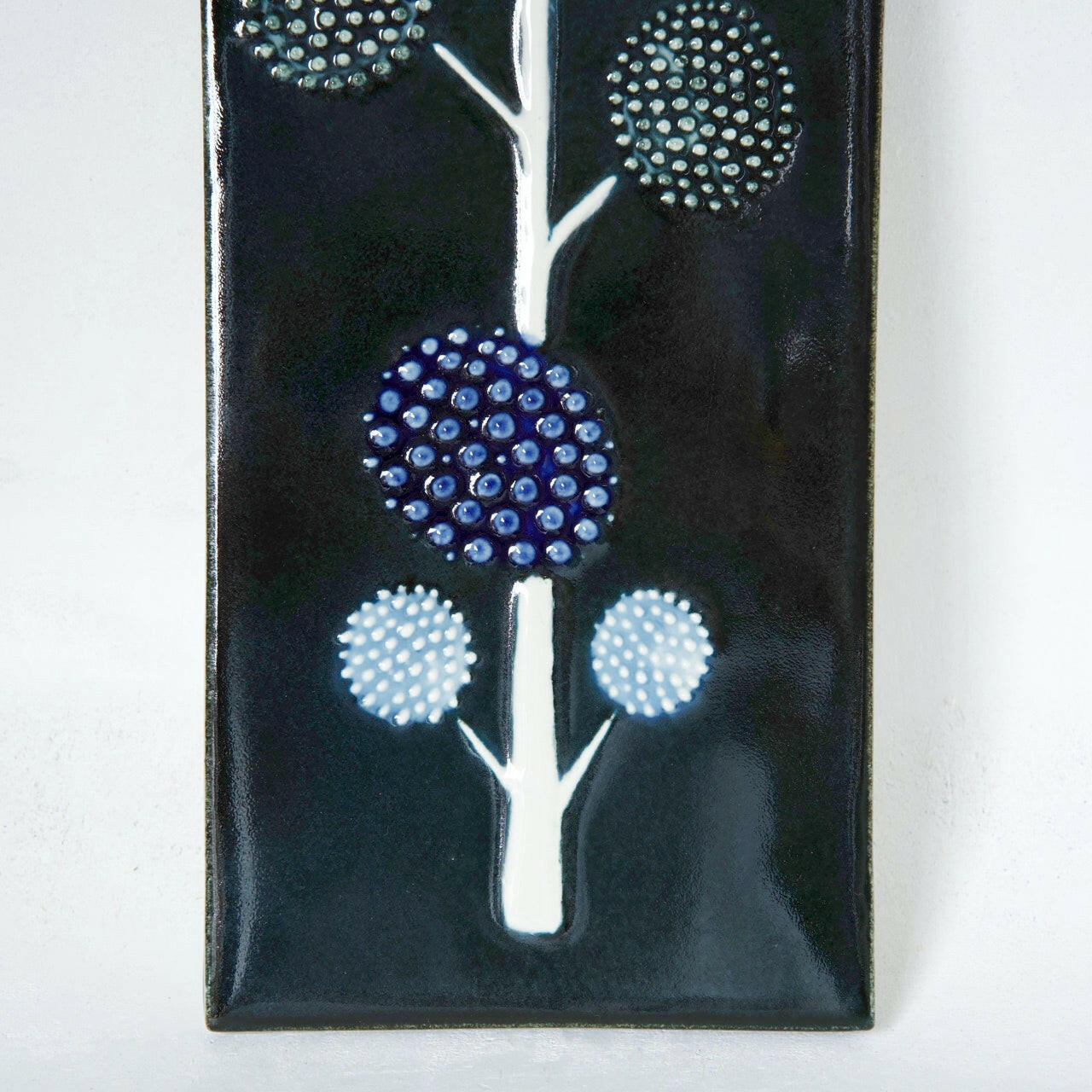 希少 ロールストランド シルヴィア・レウショヴィウス ひまわりの陶板 - ディテール 1