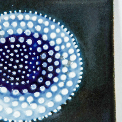 希少 ロールストランド シルヴィア・レウショヴィウス ひまわりの陶板 - ディテール 3