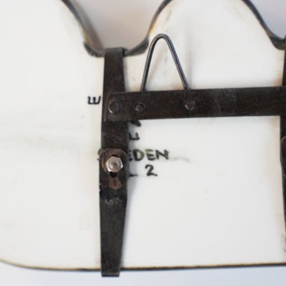 シルビア・レウショヴィウス 陶板 鳥モチーフ ロールストランド スタジオ作品 - バックスタンプ・裏印