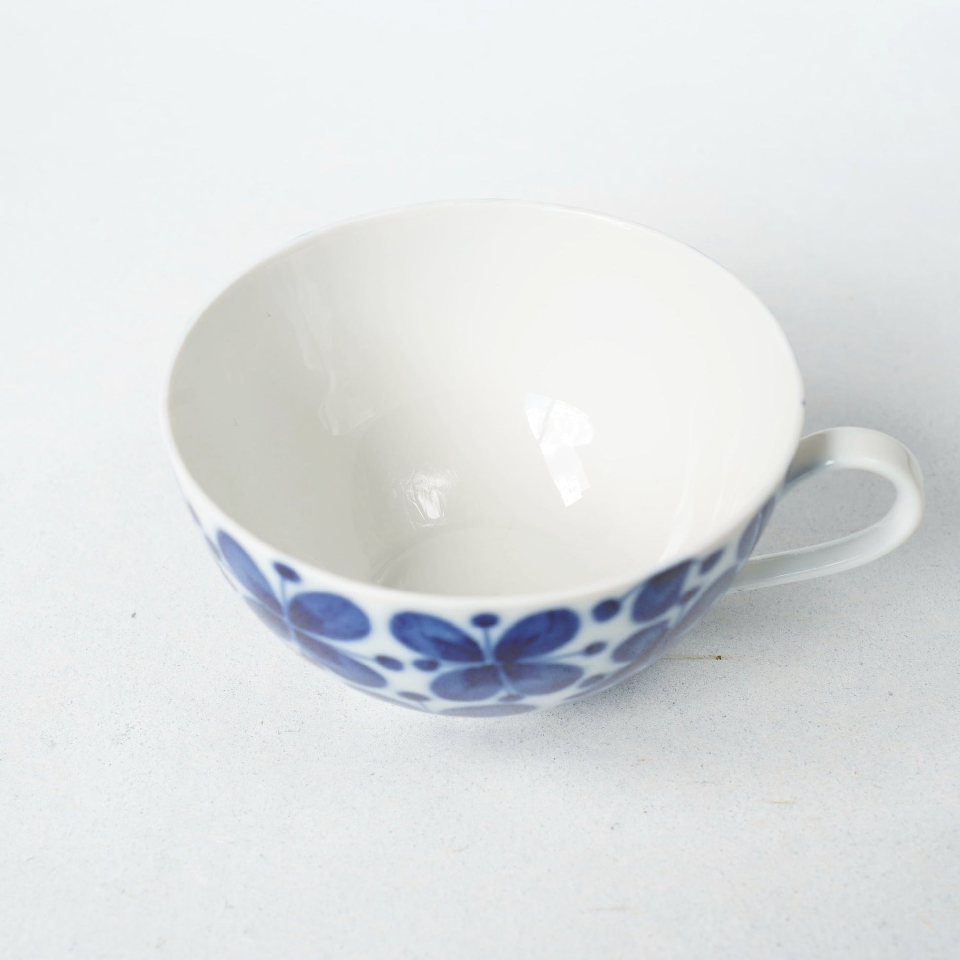 【ヴィンテージ】ロールストランド Mon amie（モナミ）コーヒーカップ＆ソーサー - バックスタンプ・裏印