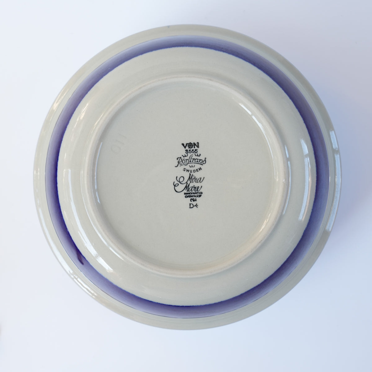 極美品 ロールストランド ミラマーレ（Mira Mare）18.5cm ボウル 釉薬の質感