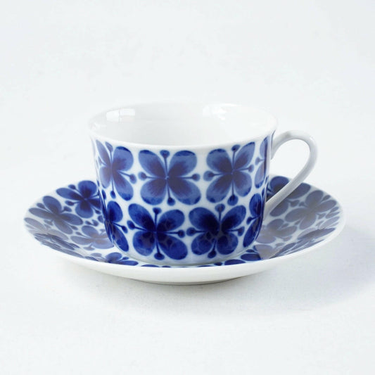 ロールストランド モナミ Mon Amie BVモデル ティーカップ＆ソーサー Rörstrand 全体像