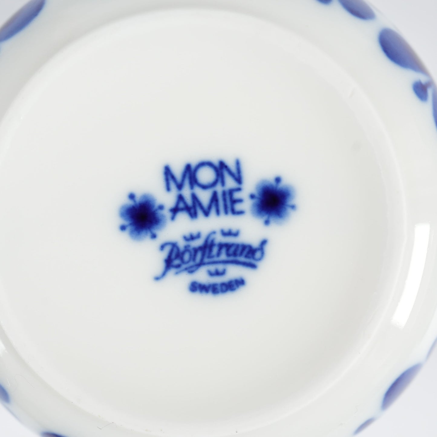 ロールストランド モナミ（Mon amie）シュガーボウル 裏面（バックスタンプ）