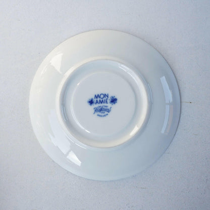 廃盤品 バックスタンプなし ロールストランド モナミ（Mon amie）ヴィンテージ ティーカップ＆ソーサー - 北欧食器タックショミュッケ
