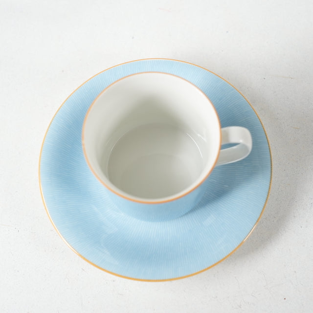 ロールストランド プリムール（Primeur）コーヒーカップ＆ソーサー＆ケーキ皿 トリオ - ディテール 7