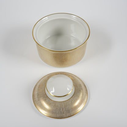 ロールストランド プリムール（Primeur）グルド「バグダッド」（Guld Bagdad）金彩 シュガーボウル 全体