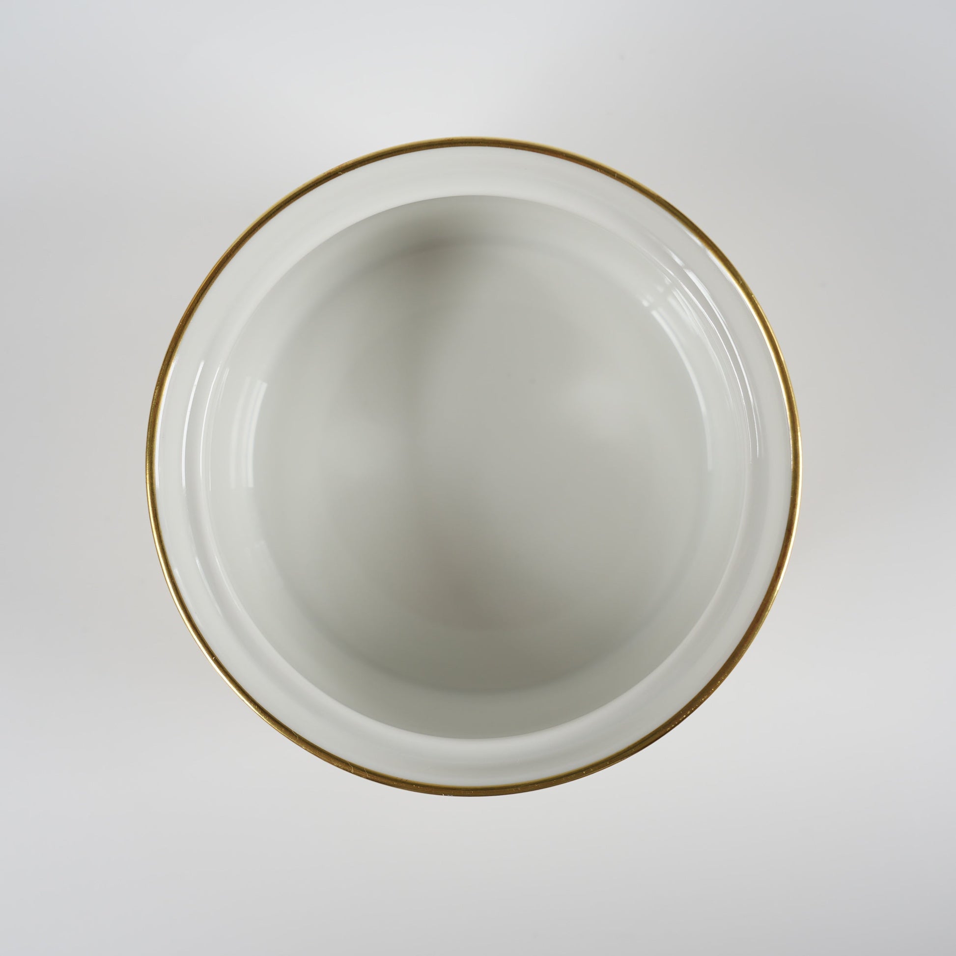 ロールストランド プリムール（Primeur）グルド「バグダッド」（Guld Bagdad）金彩 シュガーボウル サイズ感