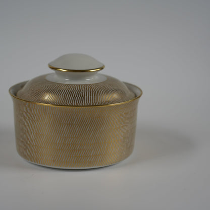ロールストランド プリムール（Primeur）グルド「バグダッド」（Guld Bagdad）金彩 シュガーボウル 縁・口元
