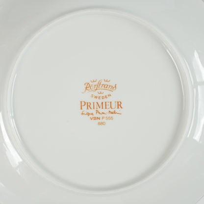 ロールストランド プリムール（Primeur）21cmプレート 細部の文様