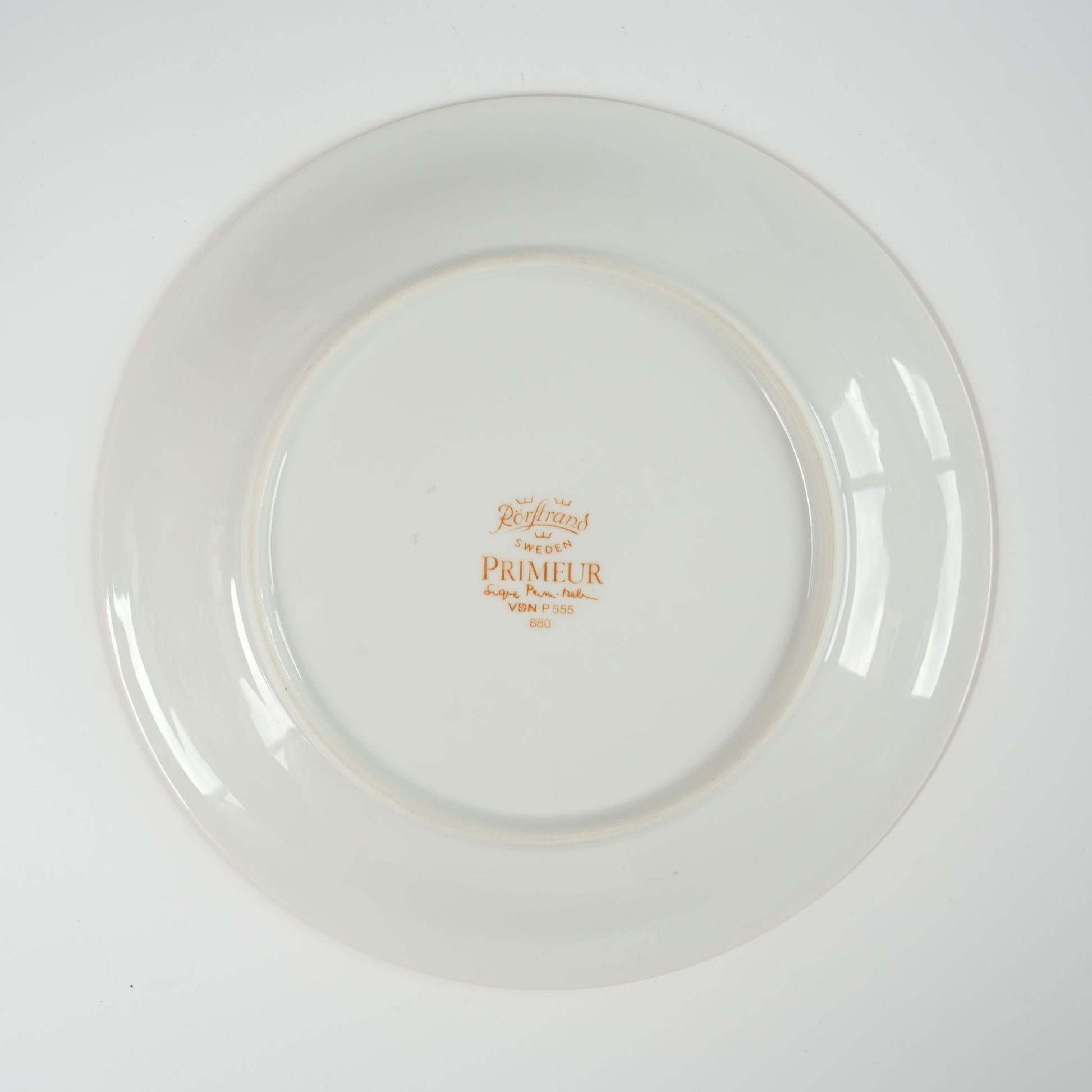 ロールストランド プリムール（Primeur）24.5cmプレート サイズ感