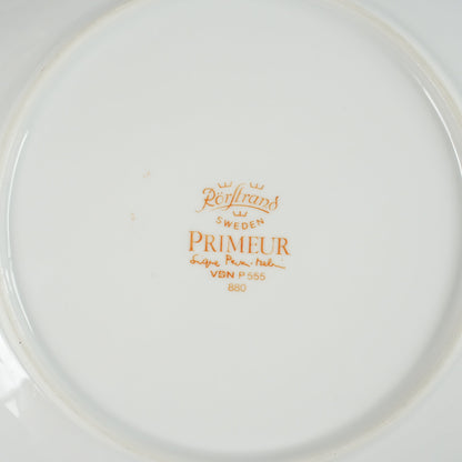 ロールストランド プリムール（Primeur）24.5cmプレート 細部の文様