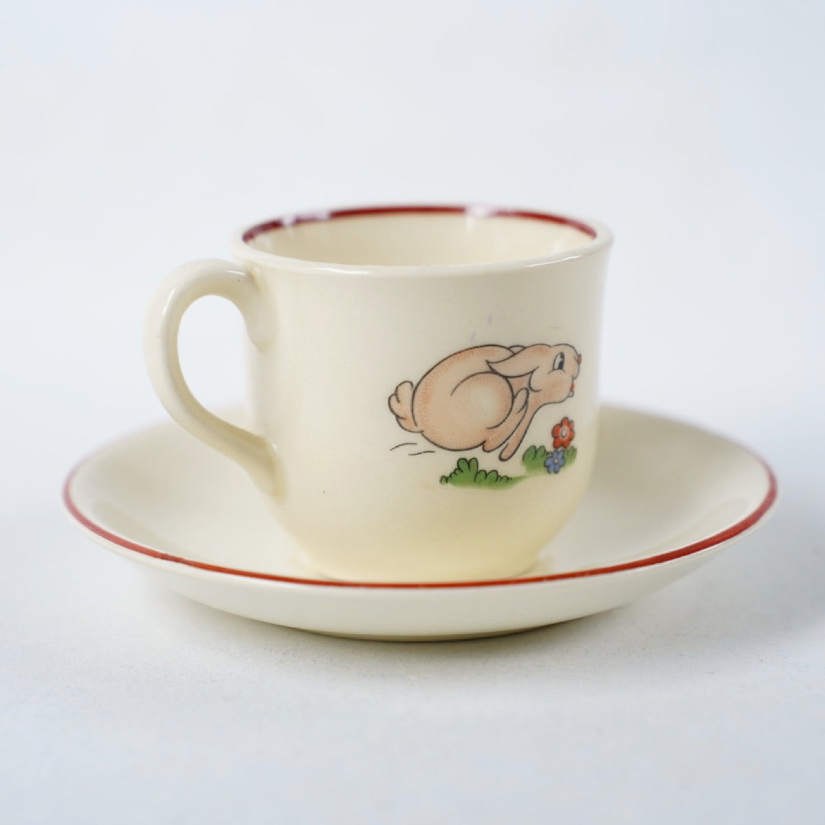 1940年代 白雪姫の小さなカップ&ソーサー ロールストランド（Rörstrand）製 - 側面