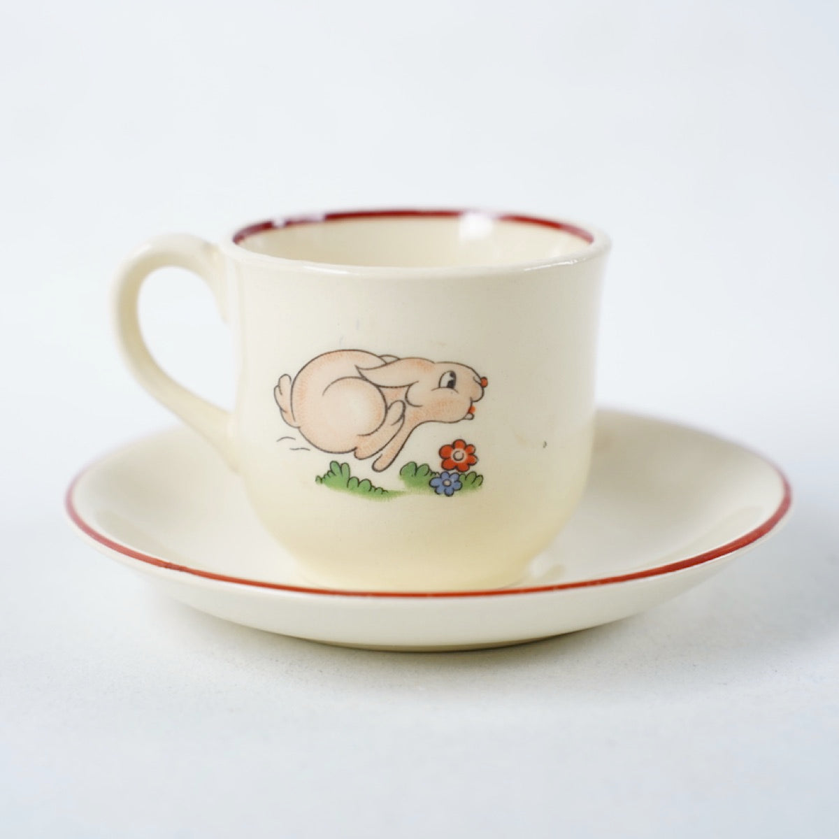 1940年代 白雪姫の小さなカップ&ソーサー ロールストランド（Rörstrand）製 - ディテール 1