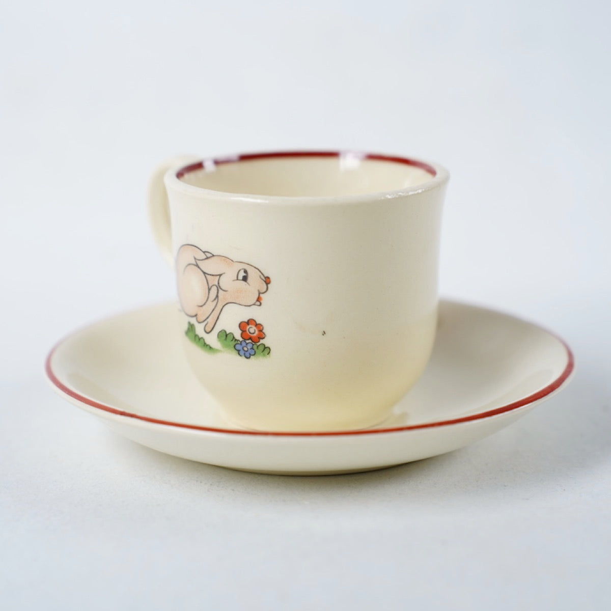 1940年代 白雪姫の小さなカップ&ソーサー ロールストランド（Rörstrand）製 - ディテール 2