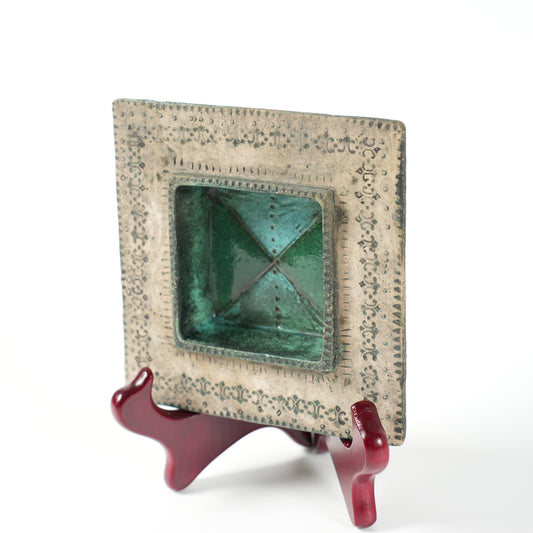 希少 ルート・ブリュック（Rut Bryk）小サイズ陶板（Tuhkavati） - 全体像