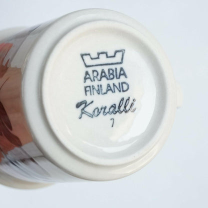 訳あり ARABIA コラーリ（Koralli）コーヒーカップ＆ソーサー コーヒーカップ・ティーカップ ARABIA   