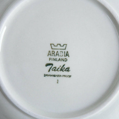 ARABIA タイカ（Taika）ティーカップ・トリオ - 北欧食器Tacksamycket