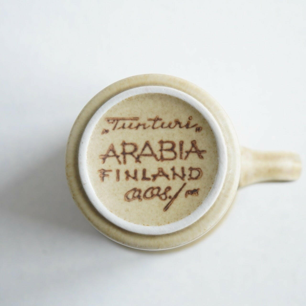 ARABIA トゥントゥリ（Tunturi）コーヒーカップ＆ソーサー - 北欧食器Tacksamycket