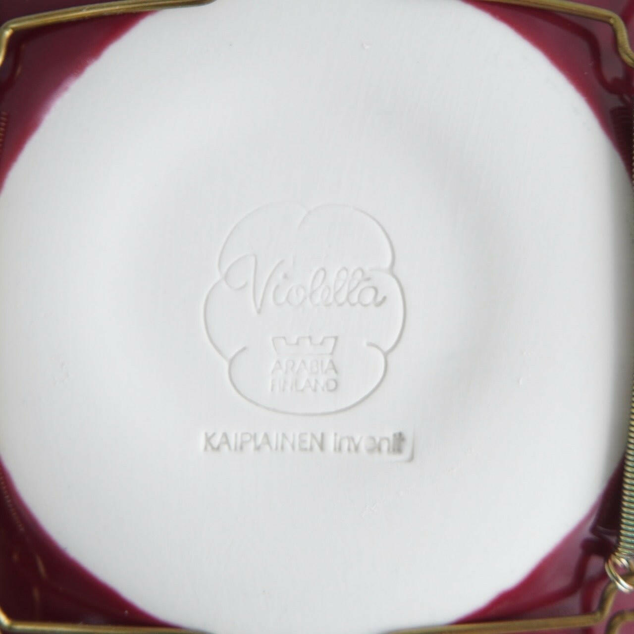 ARABIA ビルガー・カイピアイネン ヴィオレッタ（Violetta） 飾り皿 ARABIA   