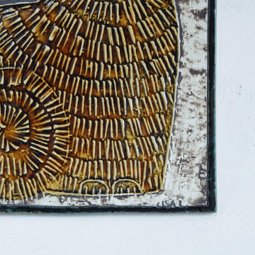 グスタフスベリ リサ・ラーソン 猫（Katt)の陶板 - 北欧食器タックショ