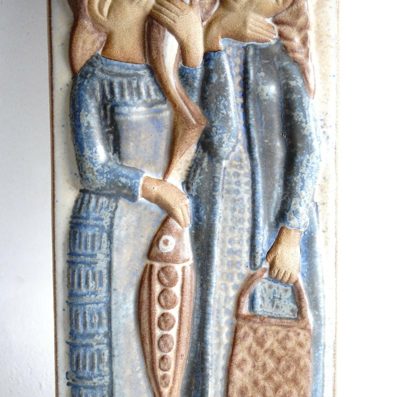 1970年代のデンマーク製の陶板 ミケル・アナセン＆サン（Michael 