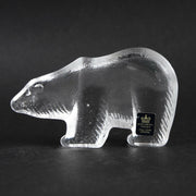 リサ・ラーソン（Lisa Larson）ローヤルクローナ ガラスのしろくま