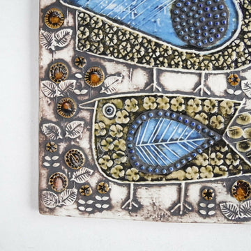 リサ・ラーソン UNIKシリーズ 鳥の陶板（Fåglar） - 北欧食器タック