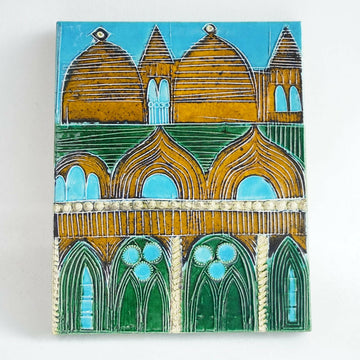 リサ・ラーソン Vaggplattorシリーズ ヴェネツィア（Venedig）の陶板